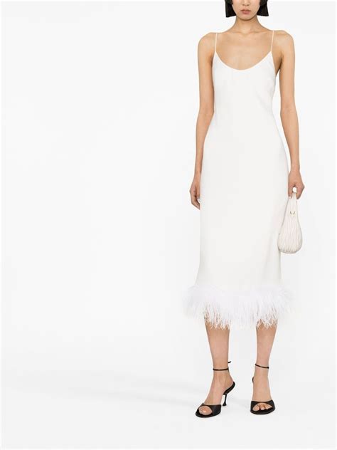 miu miu feather dress|Miu Miu .